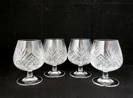 Cristal d&#39;Arques MASQUERADE Crystal Brandy Snifters Glasses ~ Set of 4 - $44.54