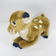 Deer Stuffed Animal Jakks Pacific Plush Laying Realistic Brown White Faw... - £12.49 GBP