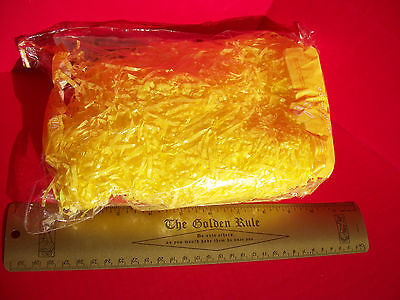 Craft Holiday Easter Grass Yellow Basket Shredded Plastic Filler Materia... - $1.89