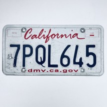  United States California Lipstick Passenger License Plate 7PQL645 - £13.23 GBP