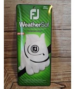 FootJoy WeatherSof Men's Golf Glove White Left Hand Mens Medium New - $13.43