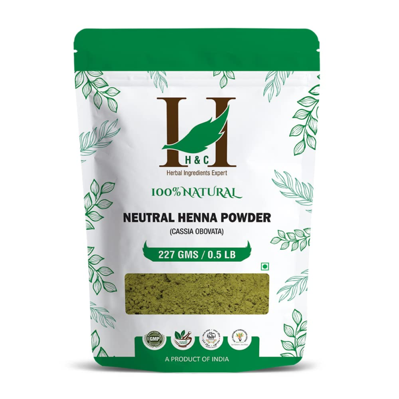 Primary image for H&C 100% Pure Neutral Henna Powder/Colorless Henna/Senna Powder/Cassia Obovata (