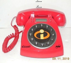 2004 The INCREDIBLES COLLECTOR&#39;S TELEPHONE SBC DISNEY PIXAR - £26.43 GBP