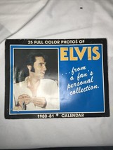 Elvis -- 1980-81 Calendar -- Large Photos - $9.59