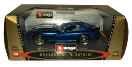 Bburago 1.24 Dodge Viper GTS Coupe 1996 bijoux collection Die Cast Model Toy Car - $28.73