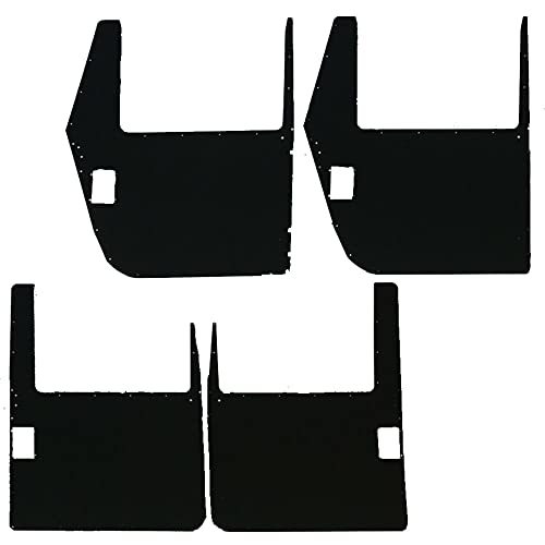 Military Hard X-Door Skins, Door Surface Armor Only, Set of 4, Black Ste... - $549.00