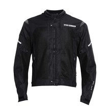 TVS Racing Road Zipper Riding Jacket for Men- High Abrasion 600D Polyest... - £122.41 GBP