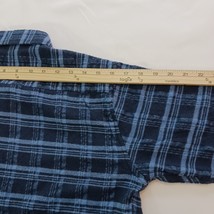 Canyon Club Shirt Mens Black & Blue Long Sleeve Button Up Comfort Shirt Size M image 9