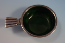 Bernadotte by Georg Jensen Sterling Silver Salt Dip with Green Enamel #9 (#1544) - €310,97 EUR