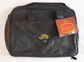 Jacksonville Jaguar Laptop Bag Medium Black Attache&#39; Briefcase Highland Luggage - £18.76 GBP