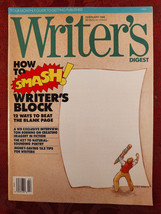 WRITERs DIGEST magazine February 1988 Writers Block Tom Robbins - £11.51 GBP