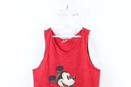 Vtg 90s Disney Mens Large Faded Spell Out Walt Disney World Tank Top T-Shirt USA - £39.52 GBP