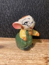 Vintage Mouse Salt Shaker Ceramic Figurine Anthropomorphic Mouse - $4.90