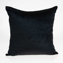 18" X 7" X 18" Transitional Black Solid Pillow Cover With Poly Insert - $2,213.87 MXN