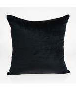 18&quot; X 7&quot; X 18&quot; Transitional Black Solid Pillow Cover With Poly Insert - $163.65 CAD