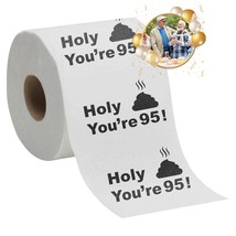 95Th Birthday Decorations Toilet Paper For Men &amp; Women - Funny Design Novelty Gr - £15.30 GBP