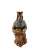 Vintage Ceramic Homco Nativity Kneeling Wiseman King Figure 5599 Replacement - £12.62 GBP