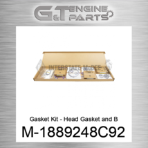 M-1889248C92 GASKET KIT - HEAD GASKET made by INTERSTATE MCBEE (NEW AFTE... - £247.33 GBP