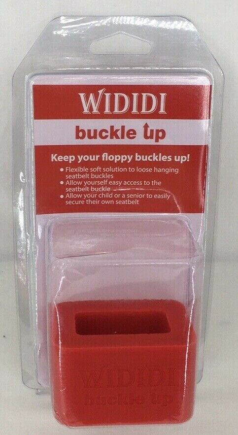 Wididi Buckle Up Seat Belt Buckle Holder Soft Silicone Easy Use 1 in Pac... - $7.66