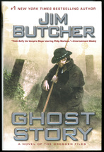 Jim Butcher Ghost Story Dresden Files Book 13 Urban Fantasy Novel HC 2011 - $10.00