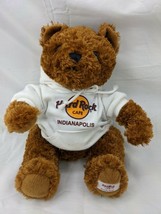 Hard Rock Cafe Brown Bear Indianapolis Hoodie 9 Inch 2008 Herrington Stu... - £8.45 GBP