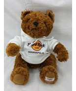 Hard Rock Cafe Brown Bear Indianapolis Hoodie 9 Inch 2008 Herrington Stu... - $10.95