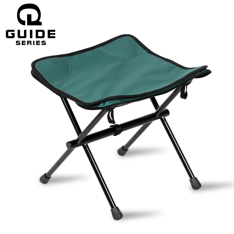 Foldable Aluminum Alloy Campstool, Lightweight and Portable Fishing Chair, - £31.65 GBP