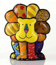 Romero Britto Mini Lion "Cavendish" Figurine #331846 Rare Retired Collectible - $98.99