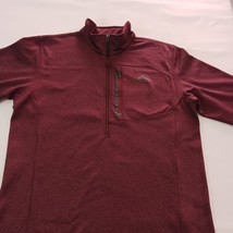 The North Face CUG0 Men's Red 1/2 Zip Long Sleeve Pullover Sweatshirt Size Large image 9