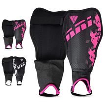 Vizari Napoli Youth Soccer Shin Guards for Boys and Girls - Pink/Silver,... - £9.73 GBP