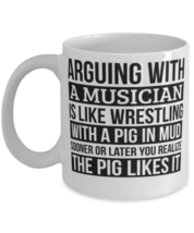 Mortician Mug, Like Arguing With A Pig in Mud Mortician Gifts Funny Saying Mug  - £11.82 GBP