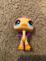 Littlest Pet Shop LPS #516 Ostrich Bird Tear Drop Eyes Sportiest Preowned - £5.37 GBP