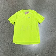 NWT Nike DD1534-702 Men Dri-Fit Rise 365 Running TrainingTop T-Shirt Volt Size L - £23.55 GBP