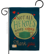 Thank You All Heroes - Impressions Decorative Garden Flag G192205-BO - £15.66 GBP