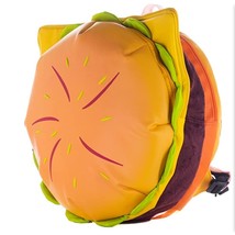 Clic Cute Burger Kawaii  Bag Large Capacity Pu Leather Backpack College Student  - £79.36 GBP