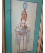 AMERICAN INDIAN LITHOGRAPH BY - JOSEPH S. LYONS- -ORIGINAL RICH RED OWL-... - $168.87 CAD