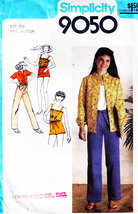 Teen&#39;s Shirt, Camisole, Pants &amp; Shorts Vtg 1979 Simplicity Pattern 9050 Size 5/6 - £9.41 GBP