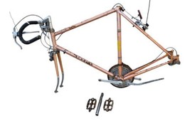 Schwinn Le Tour III Orange Road Bike Frame Lugged Steel Japan - £71.72 GBP