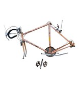 Schwinn Le Tour III Orange Road Bike Frame Lugged Steel Japan - £46.75 GBP