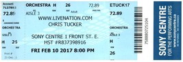 Chris Tucker Ticket Stub Février 10 2017 Toronto Ontario Canada - $35.42