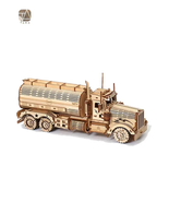 Tada 3D Wooden Puzzle Toys Movable Tank Car Assembly Toy Gift for Childr... - £30.93 GBP