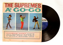 Vintage Supremes A Go Go Lp Record Album Motown 649 - £36.98 GBP