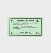 2 1/2 Cent Antique Collector&#39;s Cash Coupon Stamps Ephemera - £12.33 GBP