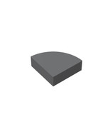 100 Part 25269 Tile Round 1x1 Quarter Dark Gray Building Pieces Parts Bl... - $21.33 CAD