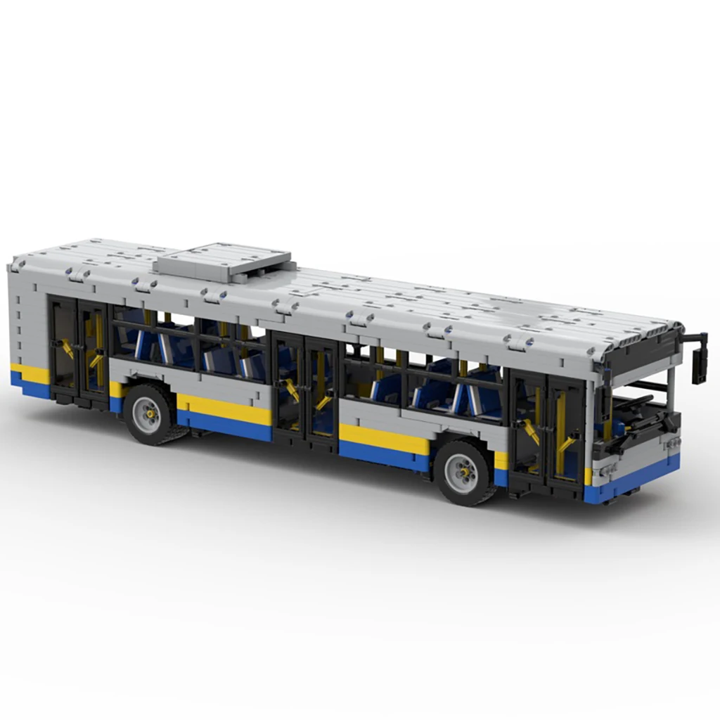 2020 technology building block city series RC bus DIY assembly boy education toy - £271.64 GBP+