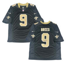 Drew Brees Autographed New Orleans Saints Nike Black Jersey Beckett - £643.76 GBP
