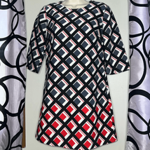 Banana Republic Geometric Colorful Mod 70’s Style Dress Size 0 - £15.30 GBP