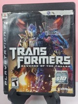Transformers: Revenge of the Fallen (PlayStation 3, 2009) PS3 video game - £7.83 GBP