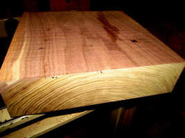 Beautiful Thick Elm Bowl Blank Lathe Turning Block Wood Lumber 9&quot; X 9&quot; X 3&quot; - £27.33 GBP
