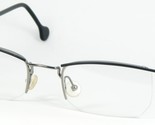 Vintage TLH MOD N319 G7 MATT BLACK /SILVER EYEGLASSES GLASSES FRAME 49-1... - €122,30 EUR